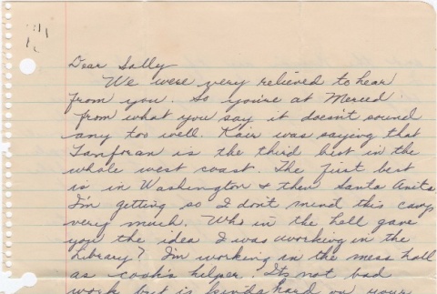 Letter to Sally Domoto (ddr-densho-329-57)