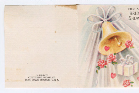 For Your Bridal Shower (ddr-densho-562-38)