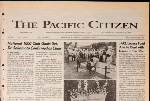 Pacific Citizen, Vol. 111, No. 9 (September 28, 1990) (ddr-pc-62-34)