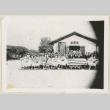 Mourners at Pfc. Masuo Wakita's memorial (ddr-densho-37-2088)