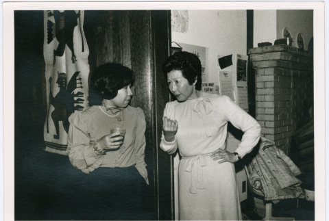 Photo of Michi Kobi with another woman (ddr-densho-329-1189)