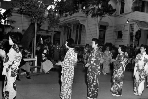 Group at Obon Festival (ddr-ajah-3-273)