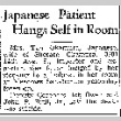 Japanese Patient Hangs Self in Room (March 30, 1942) (ddr-densho-56-732)