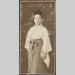 Portrait of Japanese woman in kimono (ddr-densho-259-63)