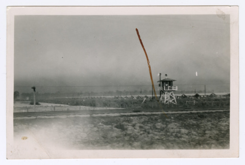 Camp watch tower (ddr-densho-471-4)