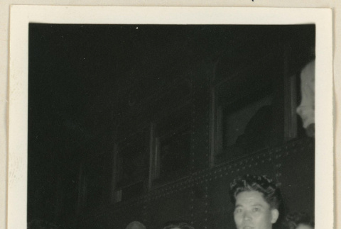 Boarding a train at Casa Grande (ddr-densho-37-902)