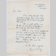 Letter from Fred Asbury to Agnes Rockrise (ddr-densho-335-373)