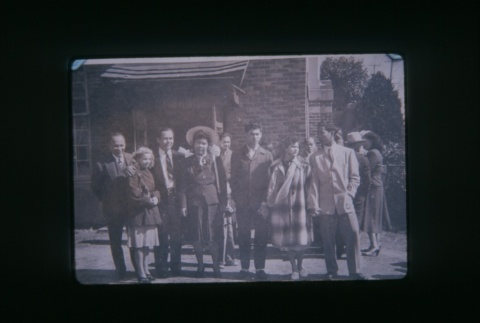 (Slide) - Image of group of people outside Maryknoll (ddr-densho-330-142-master-d70b4ef85e)