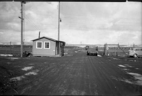 Gate Number 3 looking in towards camp (ddr-densho-570-44)