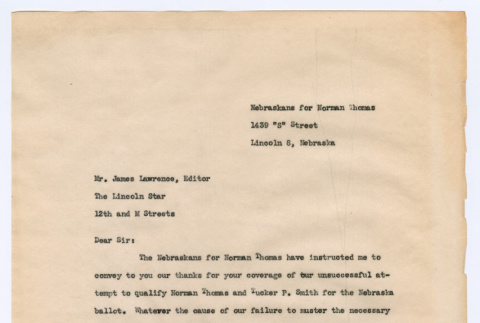 Letter from Joseph Ishikawa to James Lawrence (ddr-densho-468-206)