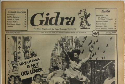 Gidra, Vol. II, No. 1 (January 1970) (ddr-densho-297-10)