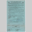 Application for Clergy Fare Certificate (ddr-densho-446-90)