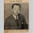 Newspaper clipping regarding Zhang Xueliang [or Chang Hsueh-liang] (ddr-njpa-1-120)