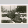 Rock feature covered in snow (ddr-densho-377-2029)
