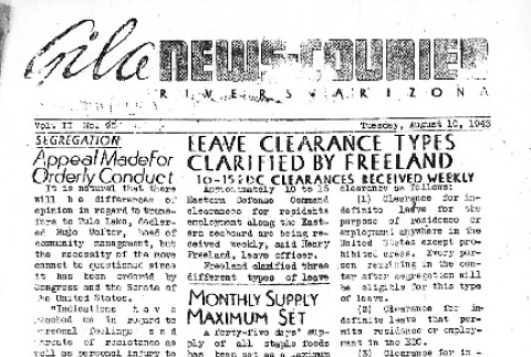 Gila News-Courier Vol. II No. 95 (August 10, 1943) (ddr-densho-141-136)