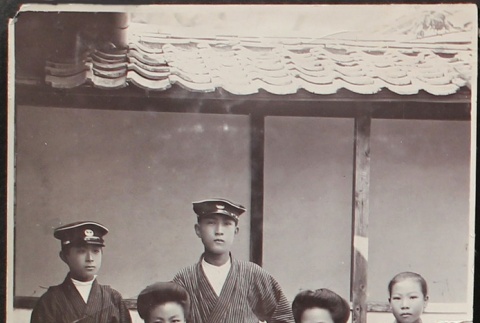 Portrait of women and children in Japan (ddr-densho-259-117)