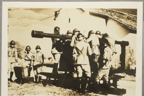 Brazilian soldiers assembling an anti-aircraft gun (ddr-njpa-13-1147)