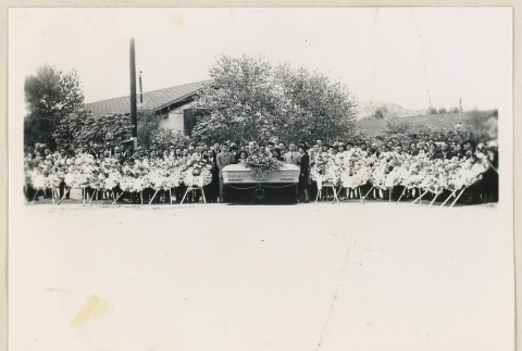 Funeral for Meiko Kurakusu (ddr-densho-37-2093)
