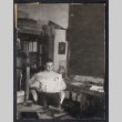 Man with magazine (ddr-densho-468-421)