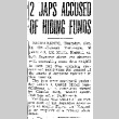 2 Japs Accused of Hiding Funds (December 18, 1941) (ddr-densho-56-554)