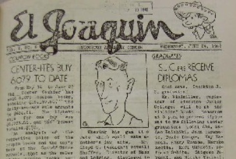 Stockon El Joaquin Vol. I No. 8 (June 24, 1942) (ddr-densho-196-8)