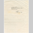 Note from Wilsho (Ruth Wilson) to Kaneji Domoto (ddr-densho-329-1058)