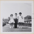 Susan and Leslie Shiomi with a boy (ddr-densho-522-574)
