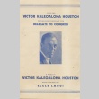 Campaign advertisement for Victor S. K. Houston (ddr-njpa-2-434)