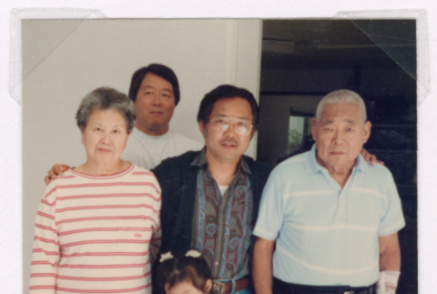 Tobe cousins visiting Isoshima family (ddr-densho-477-698)