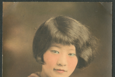 Portrait of woman (ddr-densho-523-15)