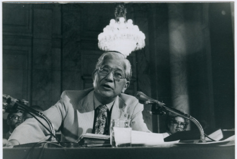 Mike Masaoka at CWRIC hearings Washington, D.C. (ddr-densho-122-713)