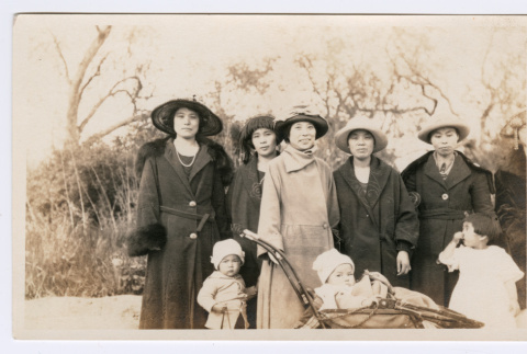 Postcard image of family (ddr-densho-480-117)