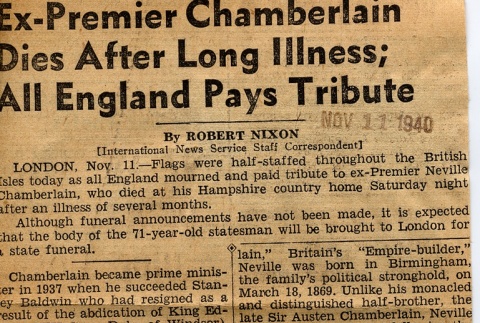 Neville Chamberlain's obituary (ddr-njpa-1-30)