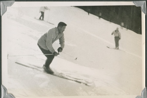 Man skiing (ddr-densho-321-456)