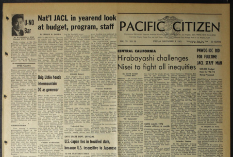Pacific Citizen, Vol 73, No. 23 (December 3, 1971) (ddr-pc-43-48)