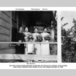 Four women and girl standing on porch (ddr-ajah-6-184)