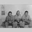 Three smiling soldiers (ddr-densho-1007-444)