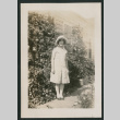 girl outside house (ddr-densho-378-455)