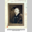 Graduation portrait of Taiji Mashihara from Harvard (ddr-ajah-6-24)