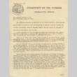 Press release regarding resettlement of Japanese Americans (ddr-densho-156-164)