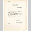 Letter (Form 734) from Joseph W. Carney, Fiscal Accountant, to Harry Bentley Wells, August 2, 1943 (ddr-csujad-48-84)