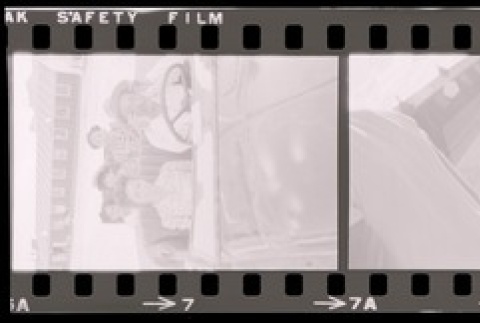 Negative film strip for Farewell to Manzanar scene stills (ddr-densho-317-67)