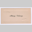 Mitsuye Takemiya's graduation name card (ddr-densho-550-115)
