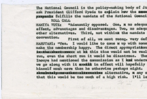 Notes from meeting of Seattle Redress Committee (ddr-densho-122-256)