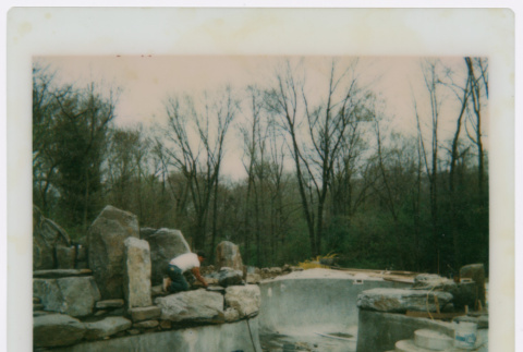 One man building rock feature (ddr-densho-377-1839)
