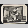 Three performers on a stage (ddr-densho-542-762)
