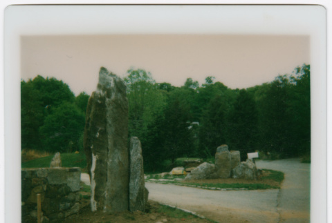 Rock feature drive entrance (ddr-densho-377-1932)