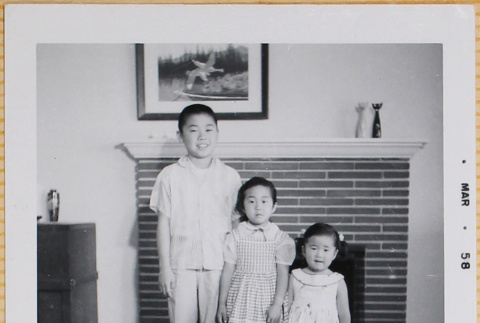 William, Susan and Leslie Shiomi (ddr-densho-522-470)