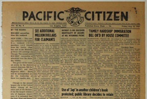 Pacific Citizen, Vol. 45, No. 8 (August 23, 1957) (ddr-pc-29-34)
