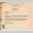 Letter from Selective Service concerning Kaneji Domoto postponing induction (ddr-densho-329-1035)